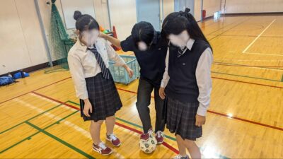 ⚽スポーツコミュニケーション～フットサル編～を実施しました！（都立本所高等学校さま） | キャリア教育